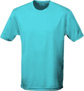 Vegan T-shirt met korte mouwen Cool T 'Hawaiian Blue' - L