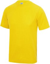 Vegan T-shirt met korte mouwen Cool T 'Sun Yellow' - 3XL