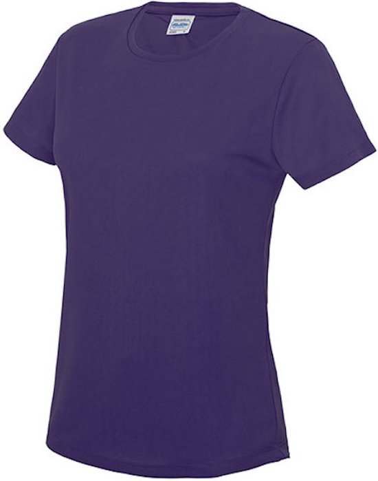 Dames sportshirt met korte mouwen 'Cool T' Purple - L