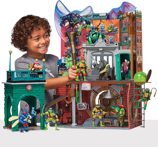 Teenage Mutant Ninja Turtles Movie Sewer Lair Playset