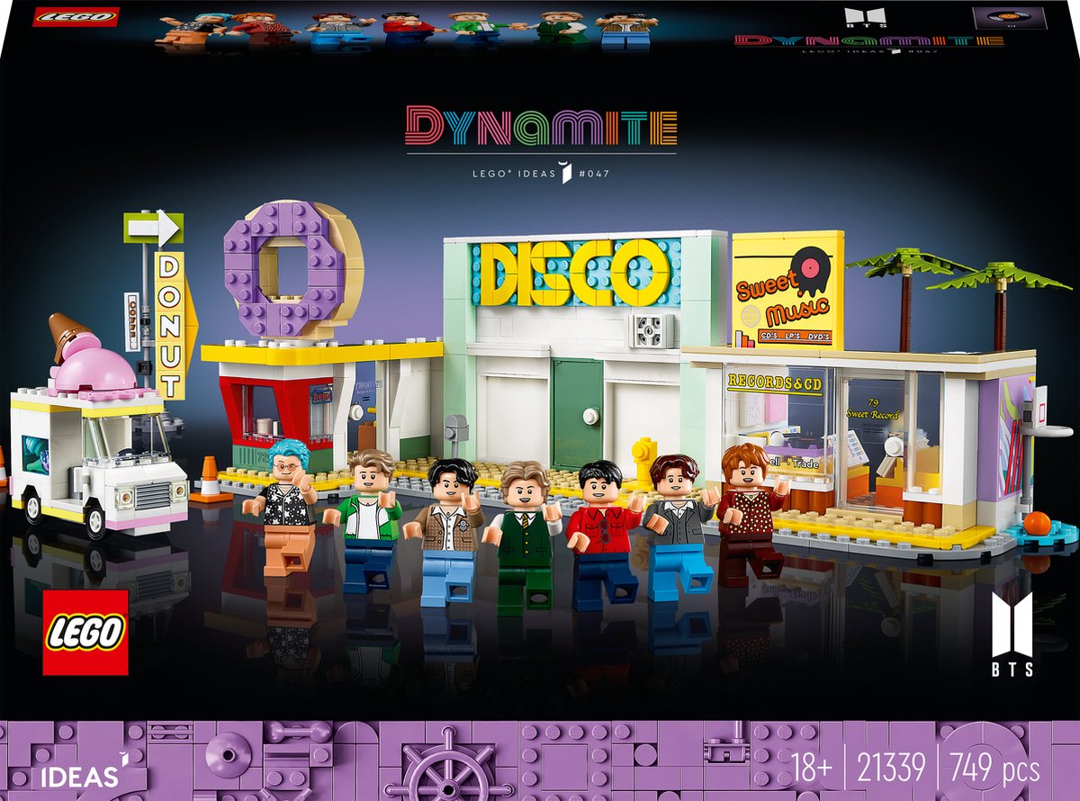 LEGO Ideas BTS Dynamite Set voor Volwassenen - 21339