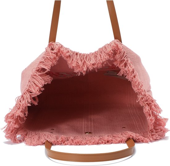 Strandtas-roze-summer