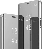 Telefoonhoesje Clear View Geschikt voor: Samsung Galaxy S9+ - Zilver - AR202
