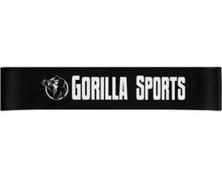 Gorilla Sports Gorilla Sports Fitnessband - Zwart - 1,2 mm - Weerstandsband - 35 LB - 15,8 kg