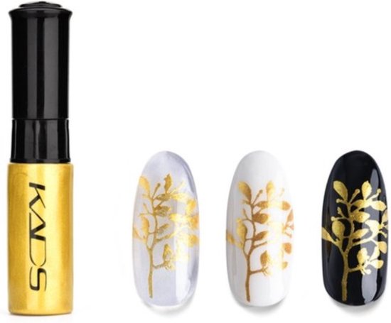 Foto: Epin stempel nagellak nagellak voor stempel nail art 10 ml goud