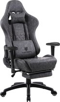 HICON Gamestoel Incanto - Ergonomisch - Gaming stoel - Bureaustoel - Verstelbaar - Gamestoelen - Racing - Gaming Chair - Grijs