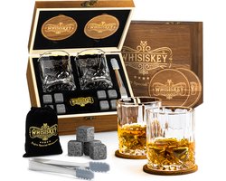 Whisiskey Luxe Whiskey Set - Incl. 2 Whiskey Glaze