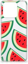 Telefoon Hoesje Xiaomi Redmi 10C Hoesje Bumper Doorzichtig Watermelons