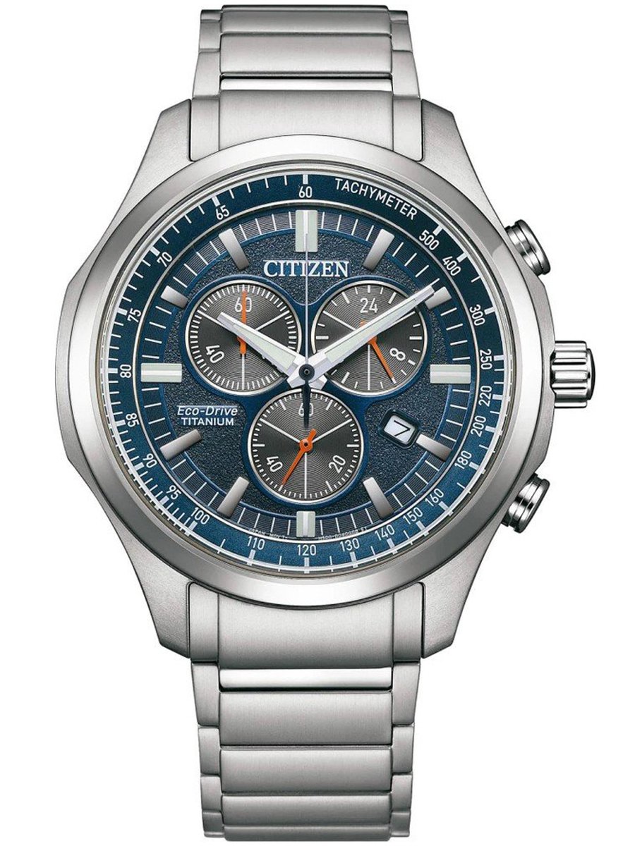 Citizen AT2530-85L Horloge - Titanium - Zilverkleurig - Ø 43 mm