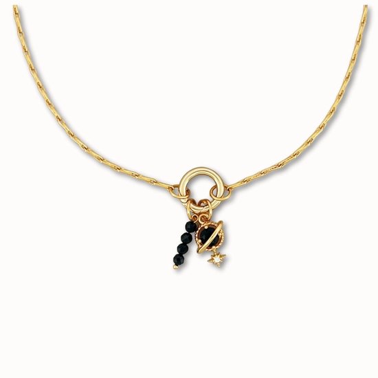 ByNouck Jewelry - Ketting Starry Night - Sieraden - Dames Ketting - Verguld - Halsketting