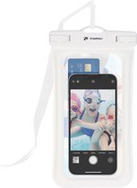 iMoshion universeel waterdicht telefoonhoesje - waterdichte telefoonhoesjes - Onderwater hoesje telefoon Wit - geschikt voor alle Smartphones