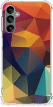 Hoesje maken Geschikt voor Samsung Galaxy A24 GSM Hoesje met doorzichtige rand Polygon Color