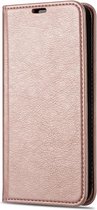 Hoesje Geschikt voor Apple iPhone 12 Mini Rico Vitello Magnetische Wallet case/book case/hoesje kleur Rosé goud