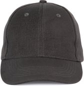 Casquette K-up 6 Panel Gris Foncé - Taille Unique