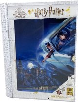 Harry Potter - Harry & Ron vliegen over Zweinstein Puzzel 300 stk 41x31 cm - met 3D lenticulair effect