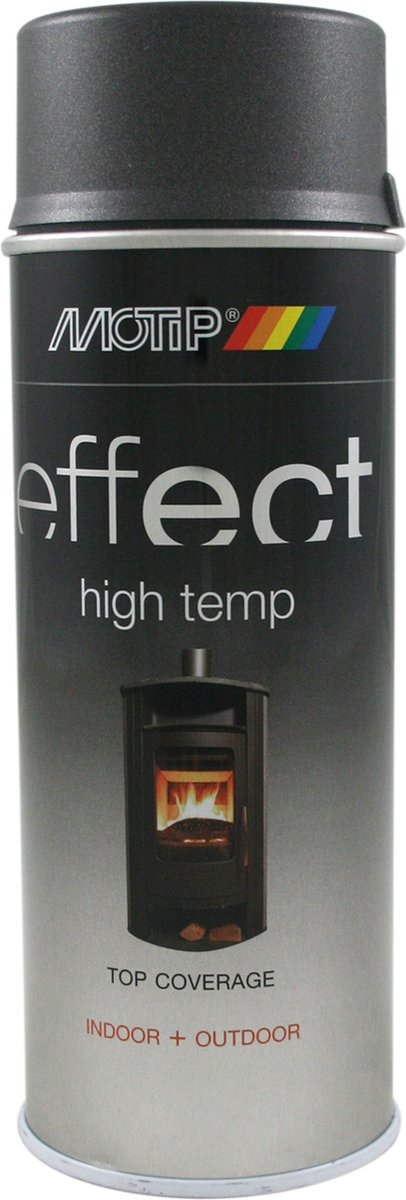 Motip Effect High Temp - 400ML - Donker Antraciet