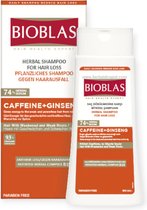 Bioblas Cafeïne & Ginseng Energieshampoo 360 ml (Tegen haaruitval) Voor Mannen en Vrouwen