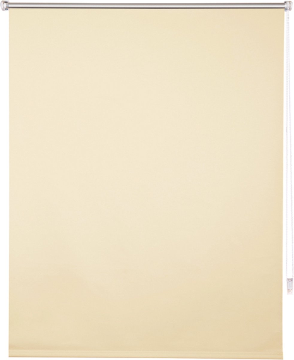 Happyment Rolgordijn Luxe - Beige - 100x160cm - Isolerend - Luxaflex - Rolgordijnen verduisterend - Zonder of met boren