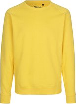 Fairtrade unisex sweater met ronde hals Yellow - XXL