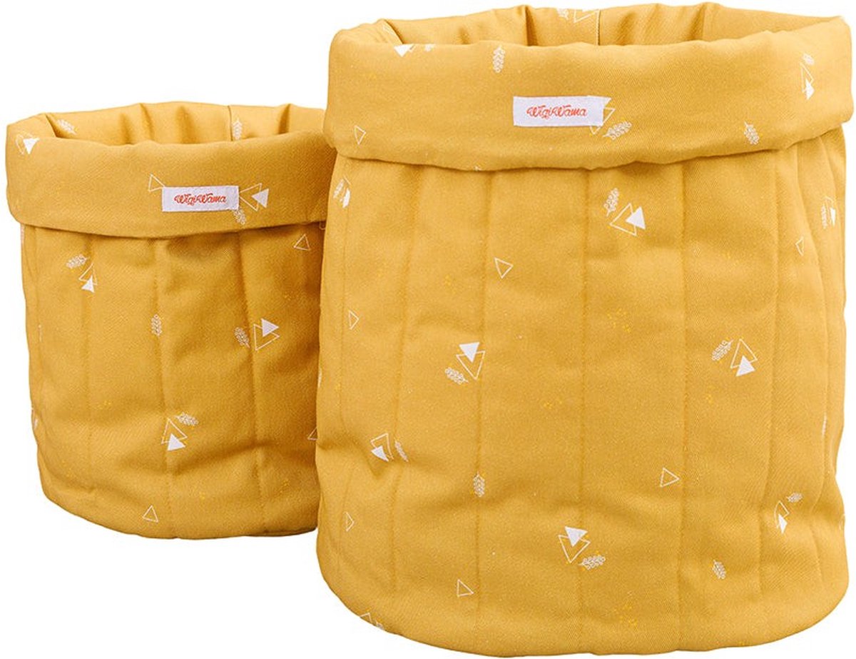 Honey Mustard Toy Bags Set - Opbergdoos kinderen