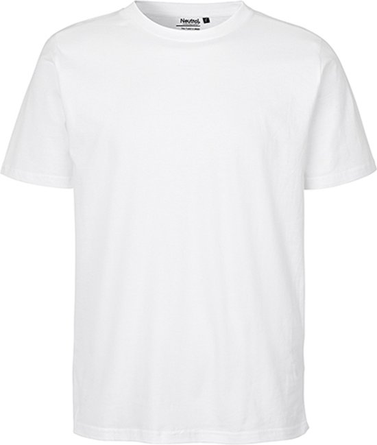 Fairtrade Unisex T-Shirt met korte mouwen White - 4XL