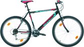 Vélo de route Colorful - Avec 18 vitesses - Vélo homme - Vélo de ville 26 pouces - Taille de cadre 48 cm - Freins V