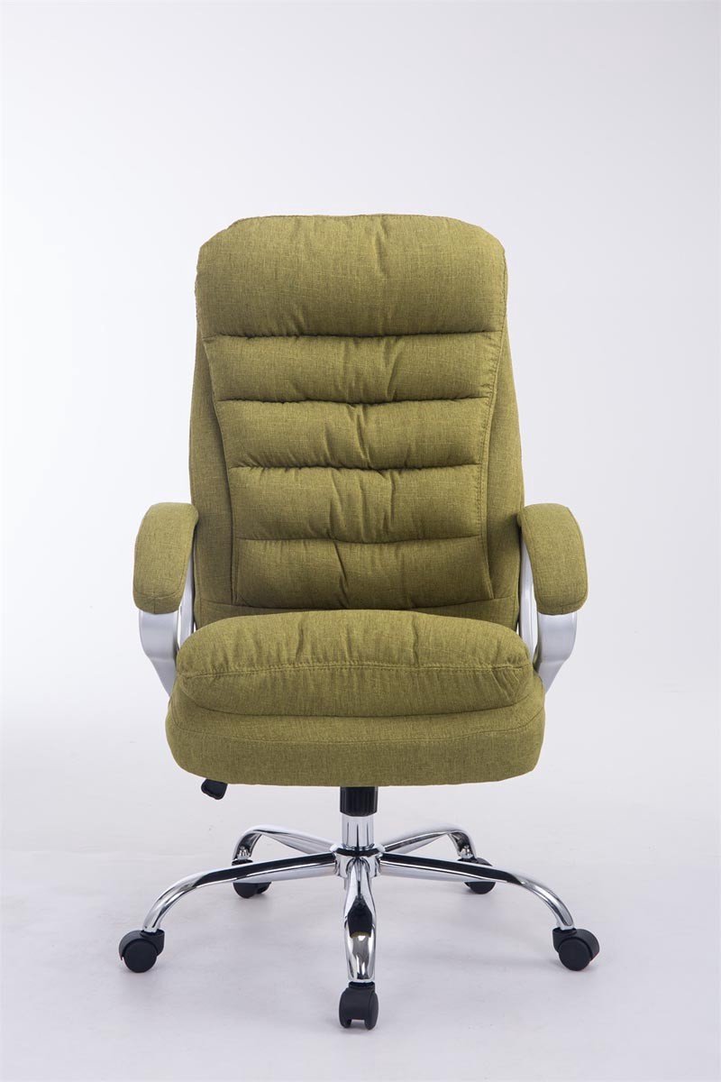 Ergonomische Bureaustoel Nerina - In hoogte verstelbaar - Groen - Op wieltjes - Voor volwassenen - Stof