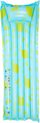 Swim Essentials Luchtbed Zwembad - Blauw/Geel Citroen - 177 x 56 cm