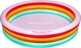 Swim Essentials Piscine pour enfants Rainbow 150 cm