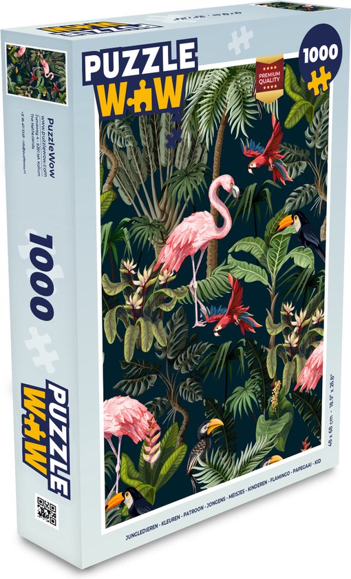 Puzzle animaux Enfants Adultes 1000 pièces