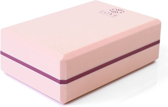 Yogablok - Eva Foam - Precious Pink van Pure2Improve — afbeelding 4