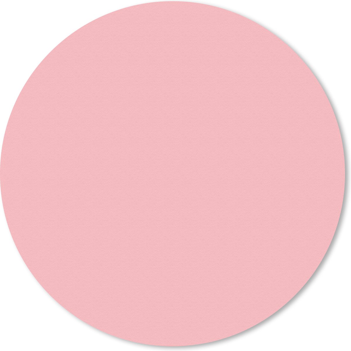 Muismat rond 30x30 cm - Mousepad Roze - Design - Abstract - Ronde muismatten