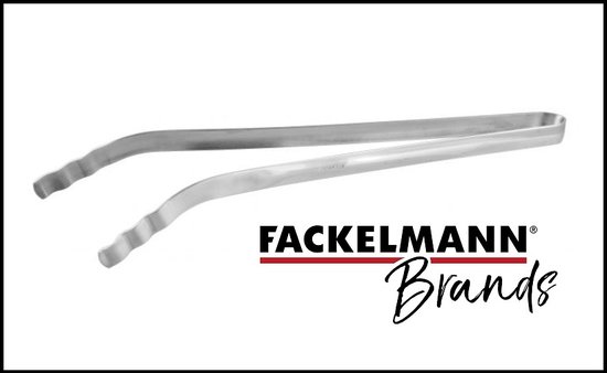 Fackelmann BBQ grilltang rvs - lengte 36 cm