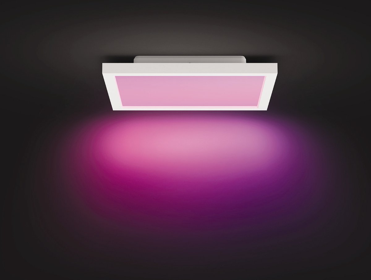 Philips Hue Surimu paneellamp – wit en gekleurd licht – wit – vierkant small — afbeelding 2