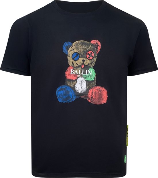 Ballin shirt beer zwart S