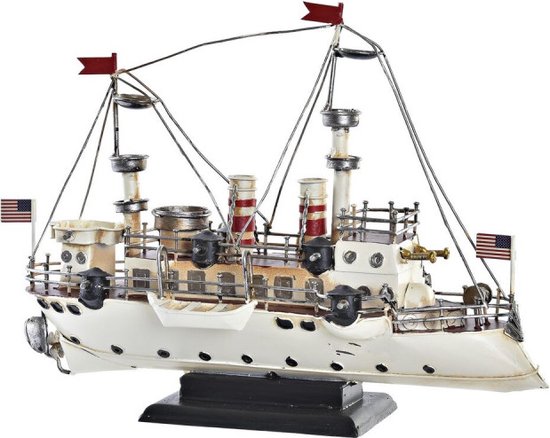 Decoratieve figuren DKD Home Decor Barco (32 x 13 x 22 cm)