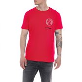 Replay M6477 .000.22662 T Shirt Manches Courtes Rose M Homme