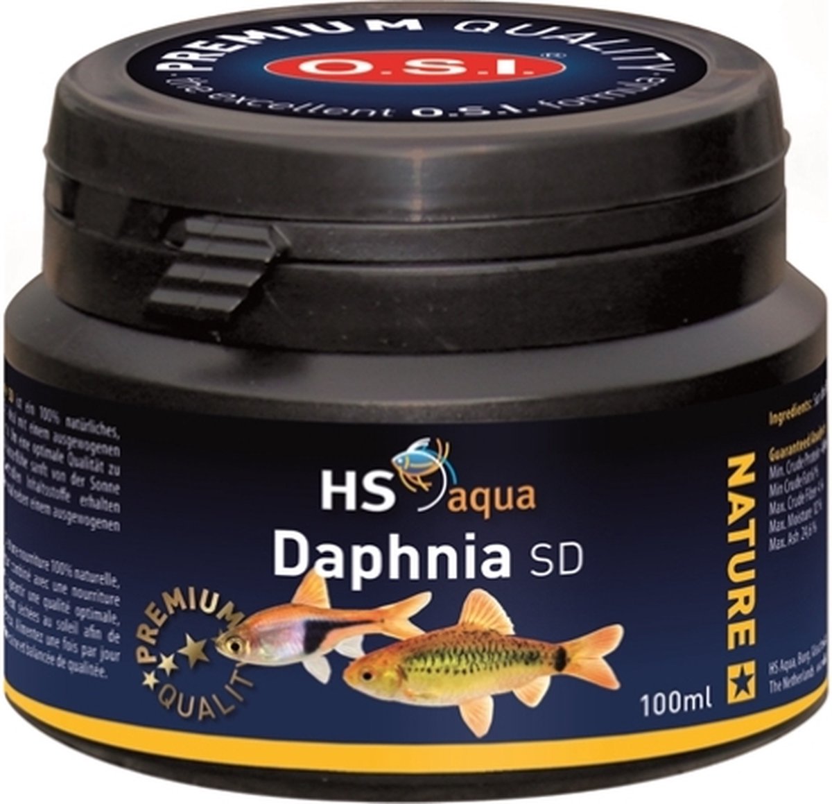 HS Aqua Daphnia - gedroogde watervlooien
