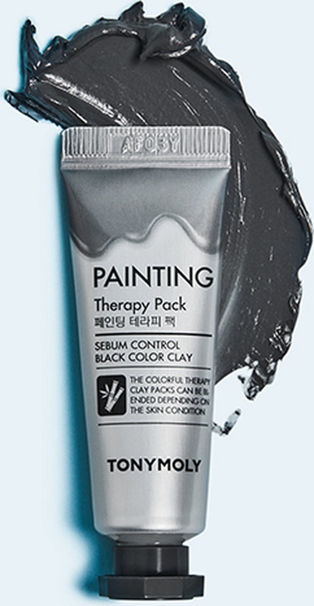 Tony Moly - Painting Therapy Pack Black Clay Mask - Clay Mask For Oily Skin