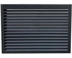 Alixo - Achterpaneel voor aluminium omkasting - ExtraLarge 131x120cm - Gelakt Aluminium