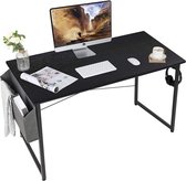 Simpel Bureau - Bureau - Luxe Bureau - Laptop Tafel - Vintage - Industrieel Bureau - Zwart