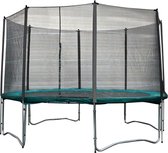 Universeel Veiligheidsnet De Luxe - Extra Zwaar - voor trampolines 420-430 cm met 4 poten | BTN