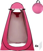 Pop-up Omkleedtent - Douchetent - WC tent - Roze