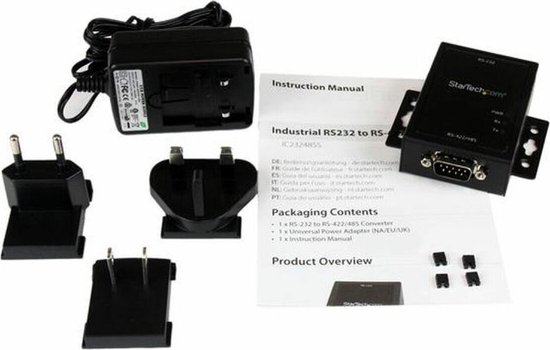 Convertisseur Série Startech RS232 Vers RS-422/485 - Modèle D'occasion, Pleinement Fonctionnel