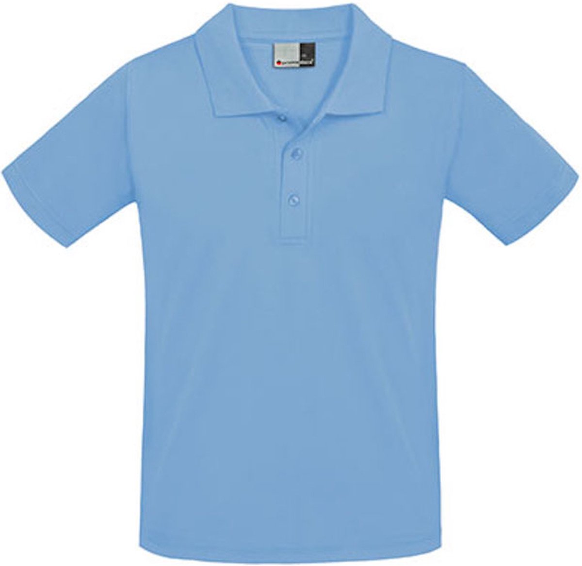 Herenpolo 'Superior' met korte mouwen Alaskan Blue - L