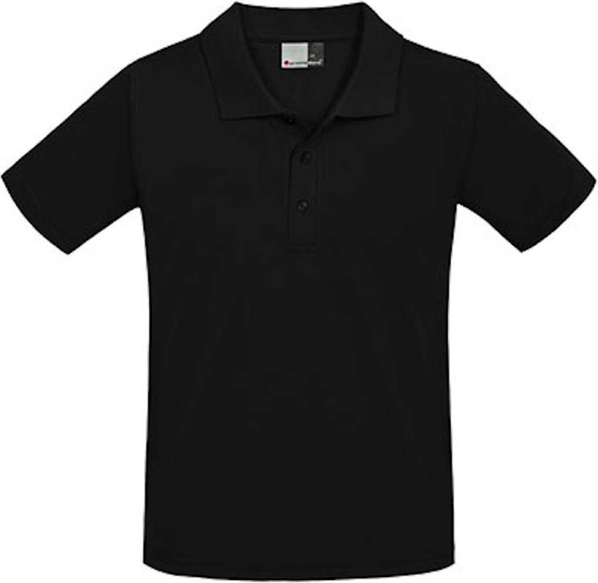 Herenpolo 'Superior' met korte mouwen Black - XS