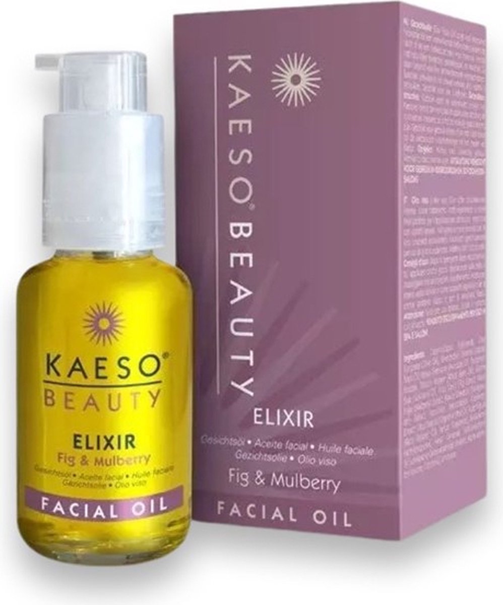 Gezichtscreme Elixir Facial oil 50ml 554067 Kaeso - Olie voor gezicht - Nachtcreme - Huidverzorging - Nachtcreme voor vrouwen - Olie gezichtsverzorging -