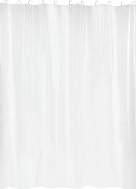 Douchegordijn Gelco Wit (180 x 200 cm)