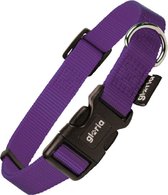Dog collar Gloria Smooth Purple Size L (36-70 cm)