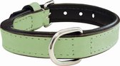 Dog collar Gloria Padded Green (40 x 2 cm)